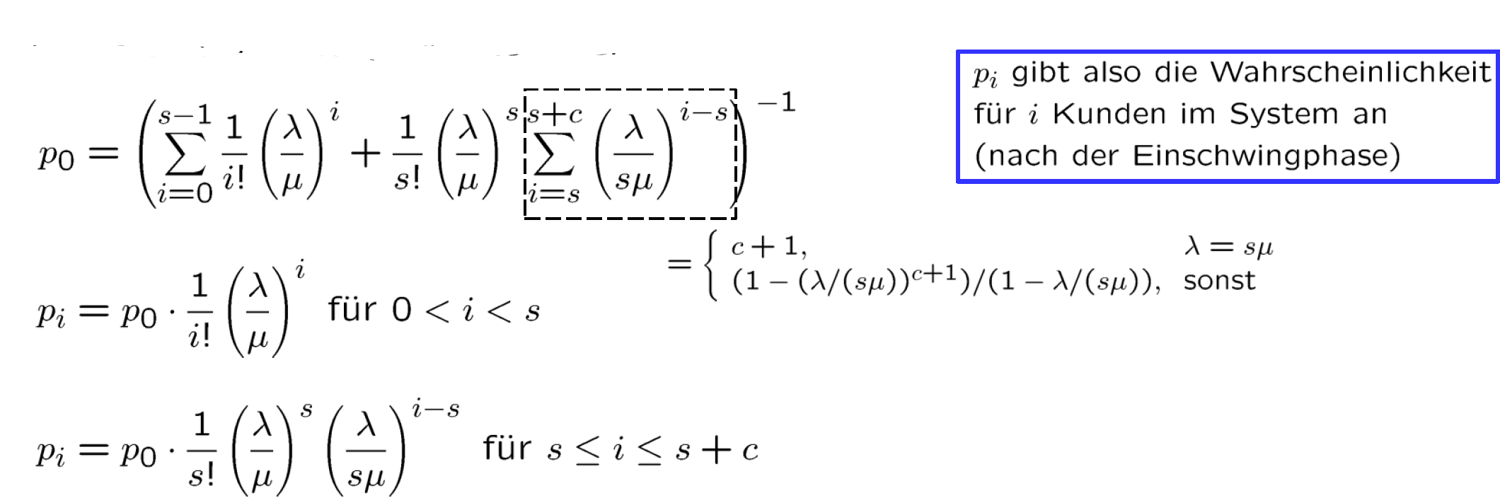 bediensystemeFormeln